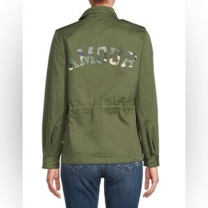 ZADIG & VOLTAIRE NWT women’s kayak amour jacket -green -XS